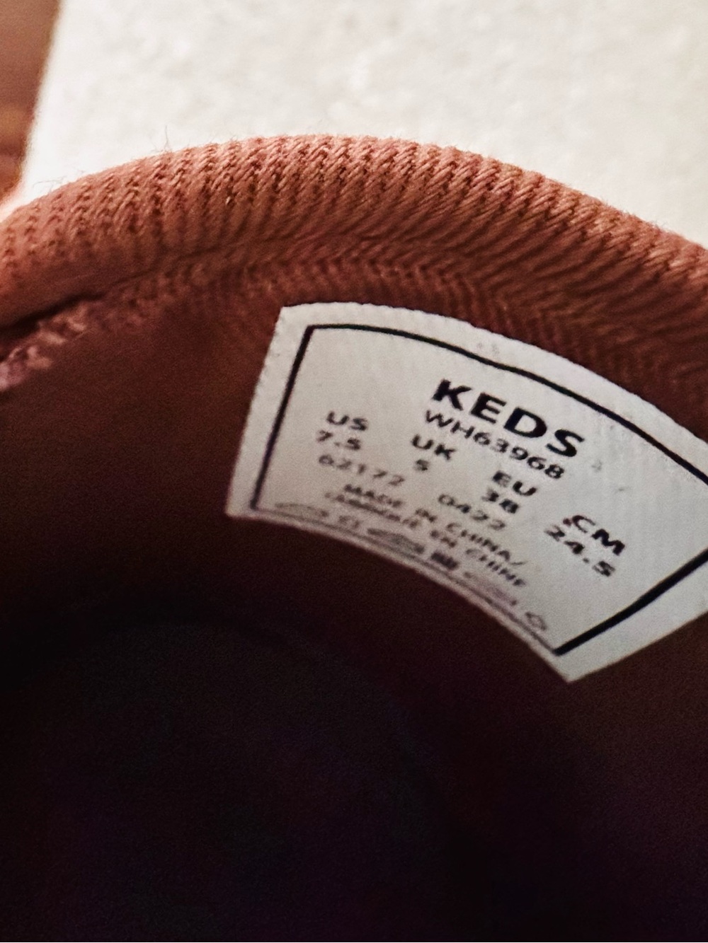 Keds Double Decker in Cognac Brown 7.5 - Picture 9 of 11